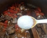 A picture of step 8 of Mutton biryani.