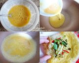 รูปขั้นตอนการทำที่ 5 ของ ข้าวผัดแกงเขียวหวานทะเลห่อไข่