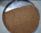A picture of step 3 of Gujarati Dryfruit Sukhdi.