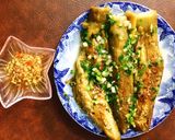 Hình bước làm 5 của món Cà tím nướng mỡ hành