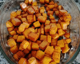 Foto del paso 4 de la receta: Ensalada de calabaza asada y judías mungo