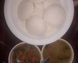A picture of step 6 of Idli n sambar.