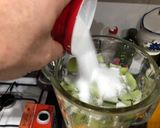 A picture of step 2 of Orange, Kiwi, and Unsweetened Almond Milk Smoothie.