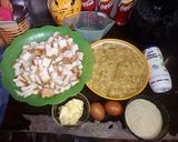 Foto langkah ke 1 dari resep Fibercreme Banana Bread Pudding Or Puding Roti Pisang Fibercreme.