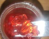 A picture of step 2 of Korean Jelly Strawberry Milk.