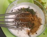 A picture of step 2 of Fresh Mint Yogurt Dip (Cooling & Healthy).