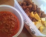 Foto langkah ke 4 dari resep sambal kacang siomay/batagor.