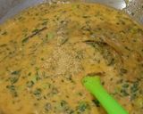A picture of step 9 of Methi Malai matar.