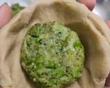 Broccoli cheese paratha recipe step 3 photo