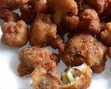 A picture of step 6 of Cheesy Bowl Gobhi Nuggets.