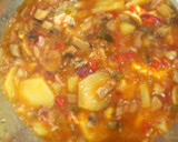 Foto del paso 4 de la receta: Tortilla de champiñones y bacon al horno