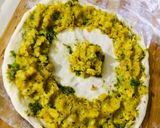 A picture of step 2 of Stuffed sunflower bread.