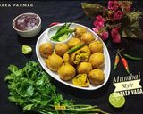 A picture of step 10 of Mumbai Style Batata Vada.