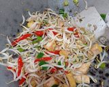 Foto langkah ke 5 dari resep Tauge Cah Tahu.
