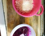 Foto langkah ke 1 dari resep Agar Agar buah naga Snack Mpasi 10m+.