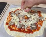 Foto del paso 2 de la receta: Pizza de setas y salami