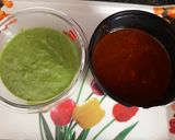 A picture of step 4 of Dahi Vada.
