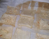 Foto del paso 5 de la receta: Hojaldritos de queso, mermelada de pimiento rojo y jamón