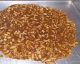 عکس مرحله 4 از دستور پولکی بادام زمینی (بادام سوخته)👌⭐
