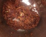 A picture of step 3 of Chicken curry.