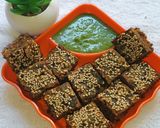 A picture of step 6 of Kothimbir Vadi. (A Maharashtrian Soul).