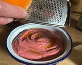 A picture of step 3 of Beetroot Humous.