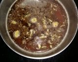 A picture of step 2 of Hyderabadi dum tea.