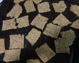 Foto del paso 7 de la receta: Crackers veganas de avena y chía 🤤