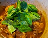 A picture of step 9 of Easy Thai Basil Chicken.