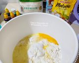 Foto langkah ke 4 dari resep Bolu Kukus Mekar Pelangi.