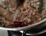 A picture of step 5 of Ghughni Chaat.