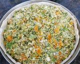 Foto del paso 4 de la receta: Tarta de brócoli, zapallo y quesos!