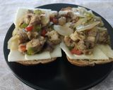 Foto del paso 5 de la receta Torradas con pollo con especias