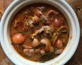 รูปขั้นตอนการทำที่ 4 ของ Oriential meal : หมูป่าต้มยำมิโสะ