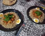 Foto del paso 8 de la receta: Arroz frito con wok de mariscos💯❤️