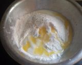 A picture of step 1 of Aloo kulcha.