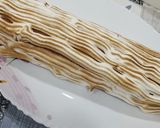 Une image de l'étape 20 de Bûche au citron meringuée.