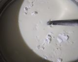 A picture of step 1 of Mahalabia.