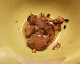 Foto del paso 6 de la receta Wok de arroz cremoso con pollo,en salsa de pate y pimientos