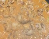 A picture of step 6 of Traditional English devilled lamb kidneys.