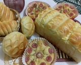 Foto langkah ke 6 dari resep Eggless bread....(roti tanpa telur).....4*12*2018.