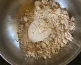A picture of step 1 of Sattu Kachori.