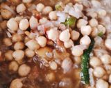A picture of step 3 of Chana masala.