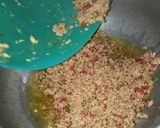 A picture of step 6 of Bitter gourd with beef mince filling (qeema bhare karely).