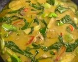 A picture of step 5 of Red Curry Chicken with Eggplant.