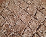 A picture of step 3 of Tilgul vadi /burfi.