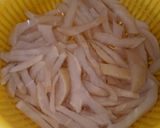 Hình bước làm 1 của món Cơm Chiên Xá Bấu Chay
