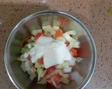 A picture of step 1 of Sandwich cake recipe.