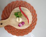 Foto langkah ke 1 dari resep Sayur Asin Kecap Cabe Merah.