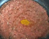 A picture of step 5 of Seyal paav (bread in onion tomato gravy).